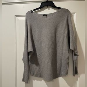 Gray Long Sleeve, batwing style sweater